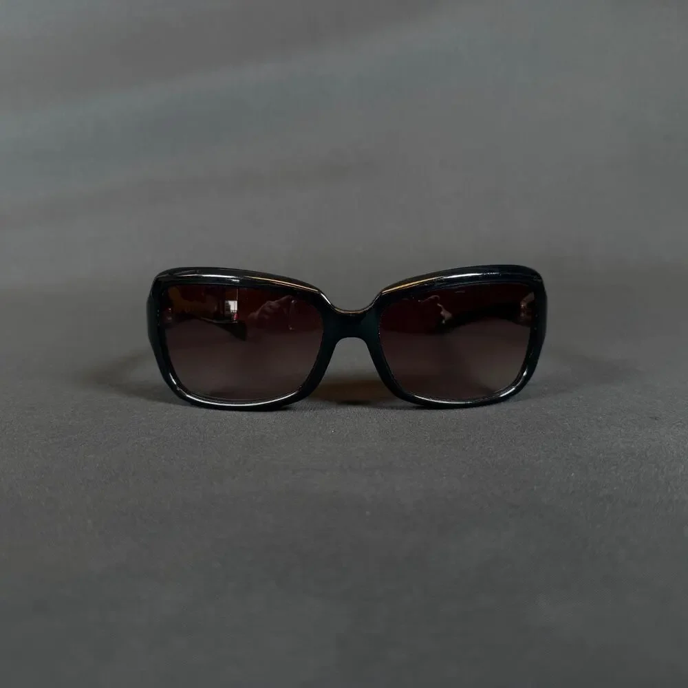Oliver Peoples Dunaway 59 16-115 BK JAPAN Black Sunglasses Brown Lens